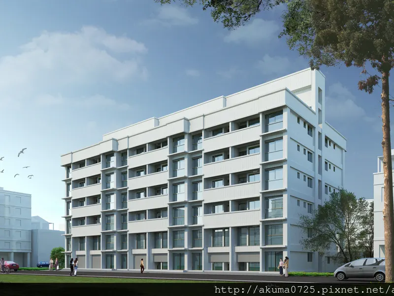 預售屋住宅外觀模擬 建築設計